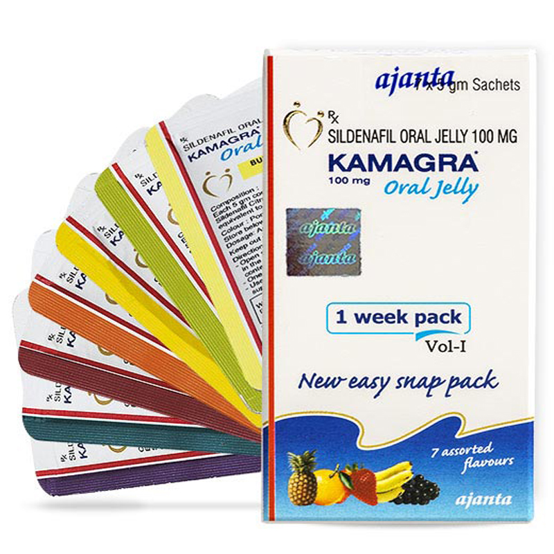 【躍獅藥局推薦】Kamagra Oral Jelly 100 mg/7包 液態果凍威而鋼 7種口味:圖片 3