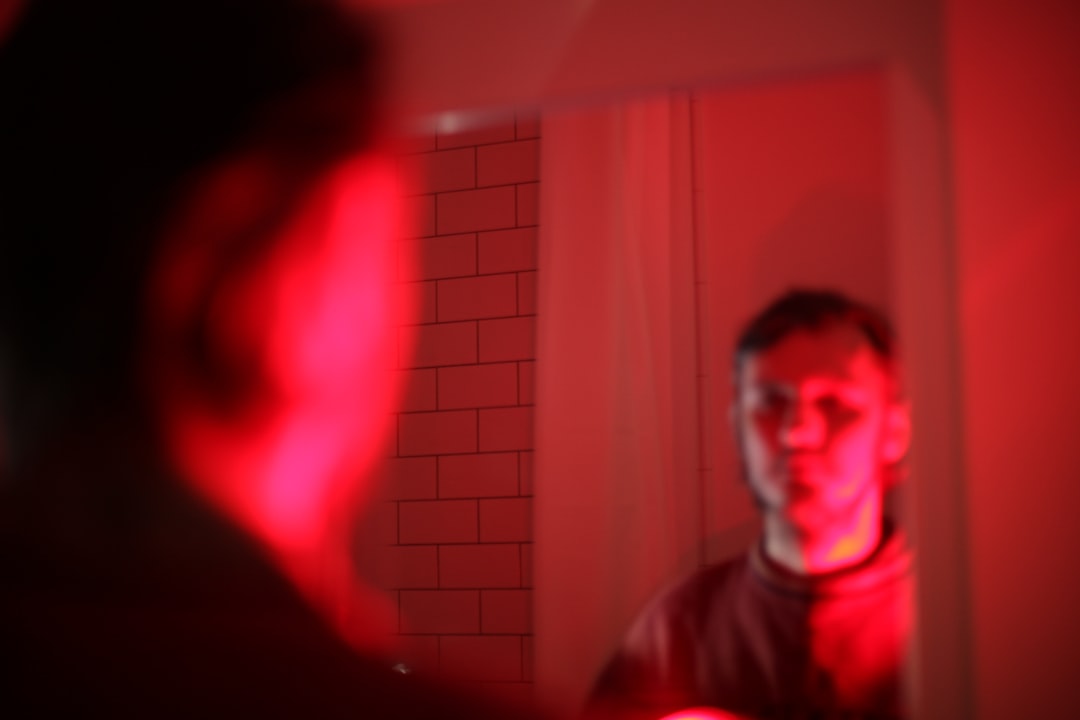 man in black crew neck shirt